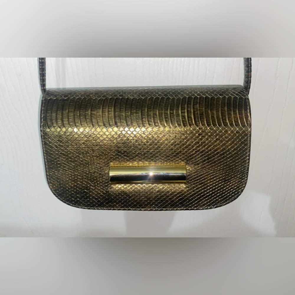 Vintage Snakeskin Crossbody Purse